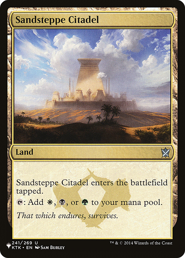 Sandsteppe Citadel [Secret Lair: From Cute to Brute] | Magic Magpie
