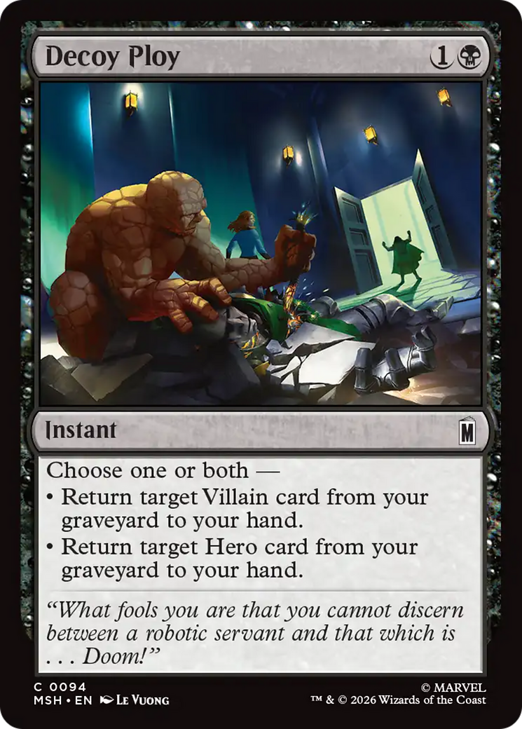 Decoy Ploy [Marvel Super Heroes] | Magic Magpie