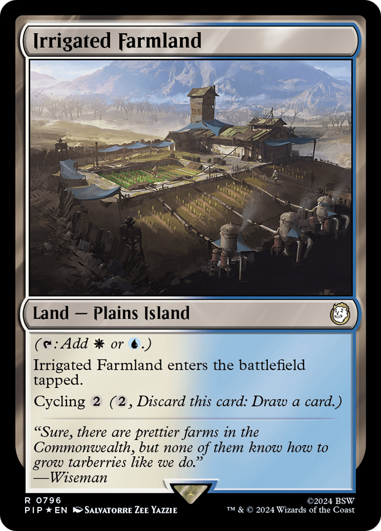 Irrigated Farmland (Surge Foil) [Fallout] | Magic Magpie