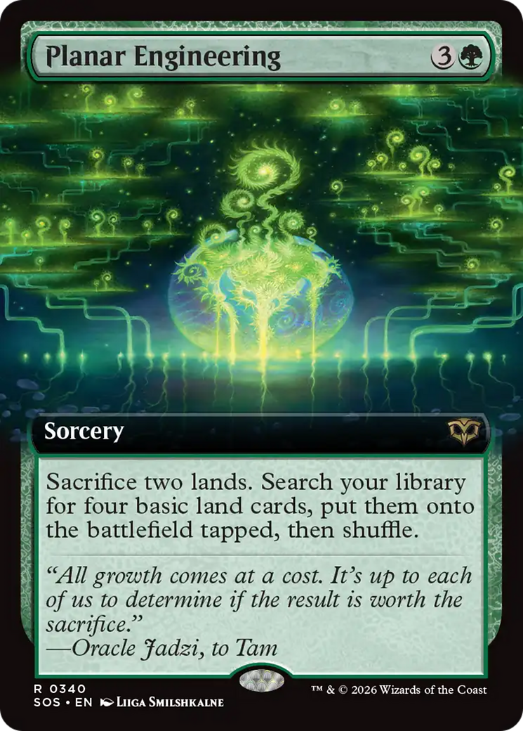 Planar Engineering (Extended Art) [Secrets of Strixhaven] | Magic Magpie