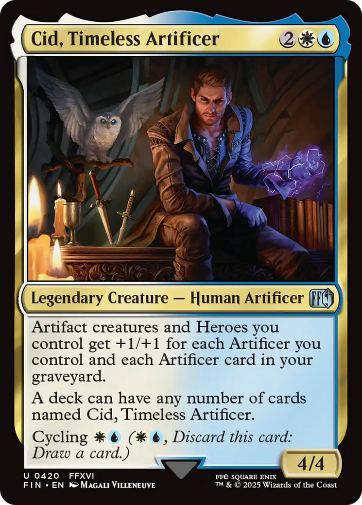 Cid, Timeless Artificer (0420) [FINAL FANTASY] | Magic Magpie