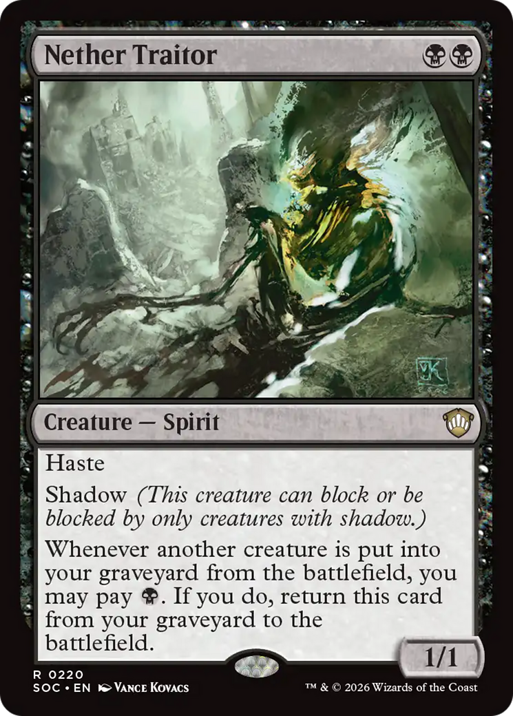 Nether Traitor [Secrets of Strixhaven Commander] | Magic Magpie