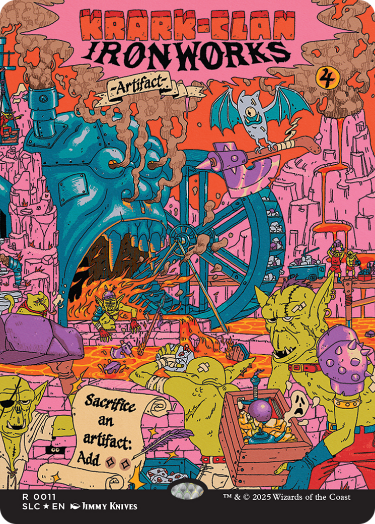 Krark-Clan Ironworks (Halo Foil) [Secret Lair Countdown Kit] | Magic Magpie