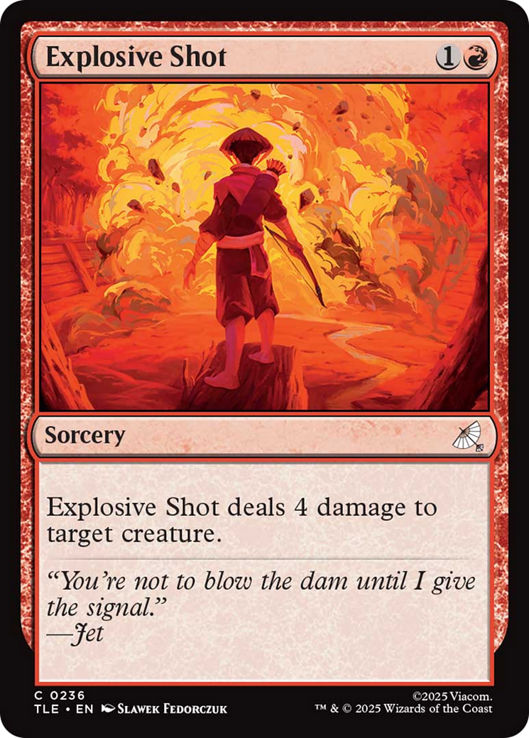 Explosive Shot [Avatar: The Last Airbender: Eternal-Legal] | Magic Magpie