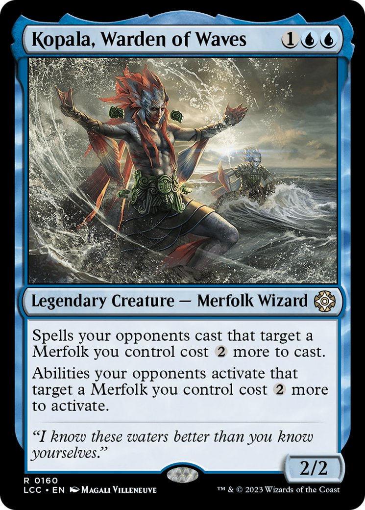 Kopala, Warden of Waves [The Lost Caverns of Ixalan Commander] | Magic Magpie