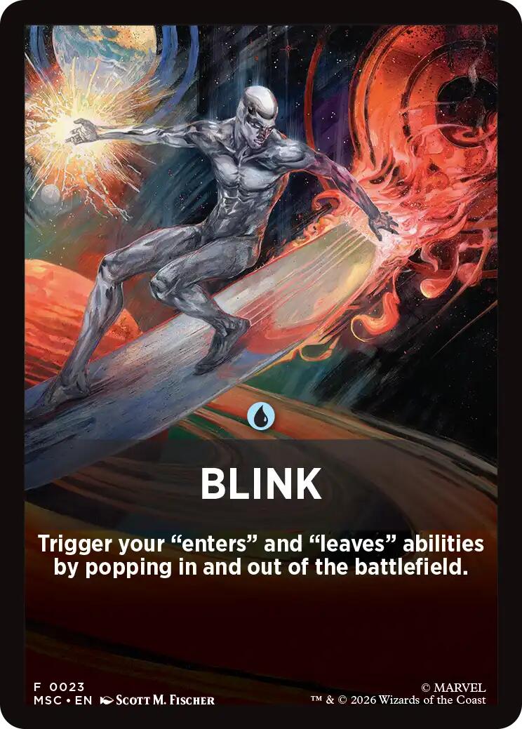 Blink Theme Card [Marvel Super Heroes Commander] | Magic Magpie