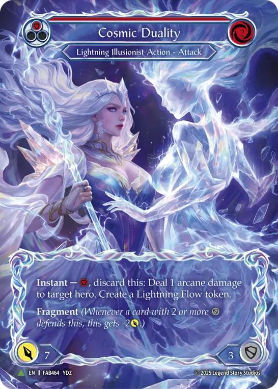 Cosmic Duality (Marvel Cold Foil) [FAB464] (Promo)  Cold Foil | Magic Magpie