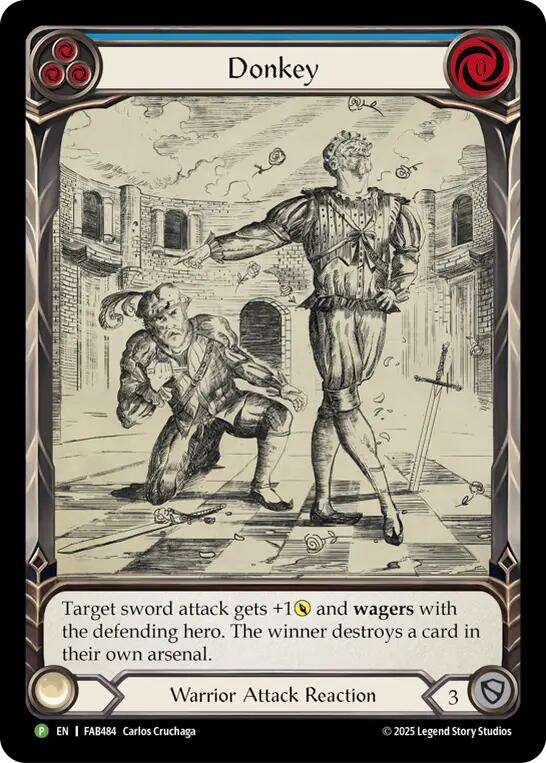 Donkey [FAB484] (Promo)  Rainbow Foil | Magic Magpie