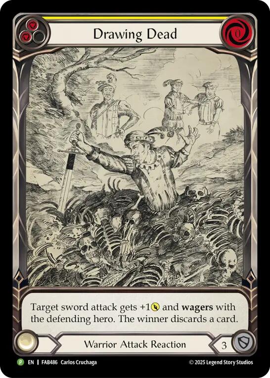 Drawing Dead [FAB486] (Promo)  Rainbow Foil | Magic Magpie