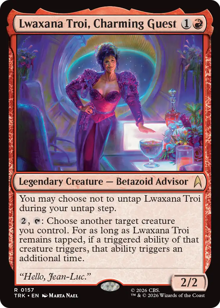 Lwaxana Troi, Charming Guest [Star Trek] | Magic Magpie