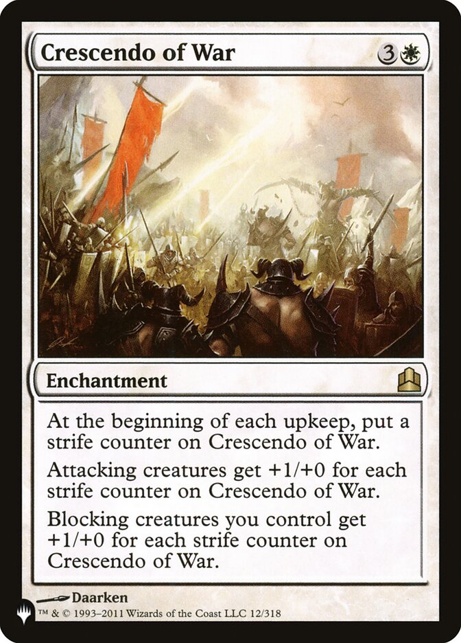 Crescendo of War [The List] | Magic Magpie