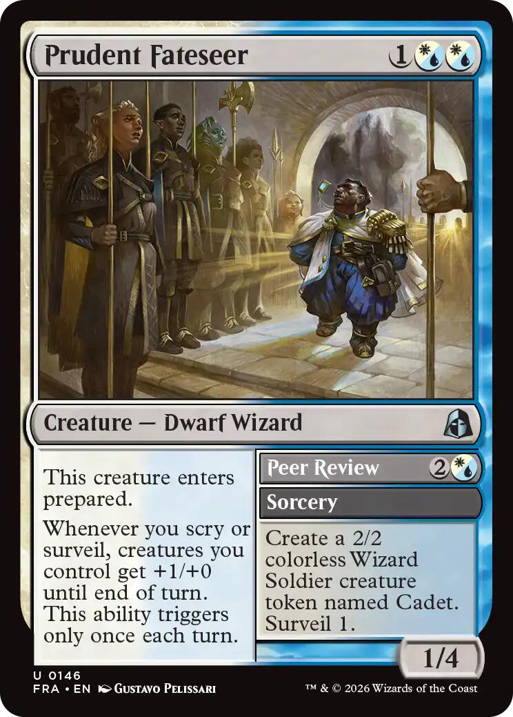 Prudent Fateseer // Peer Review [Reality Fracture] | Magic Magpie