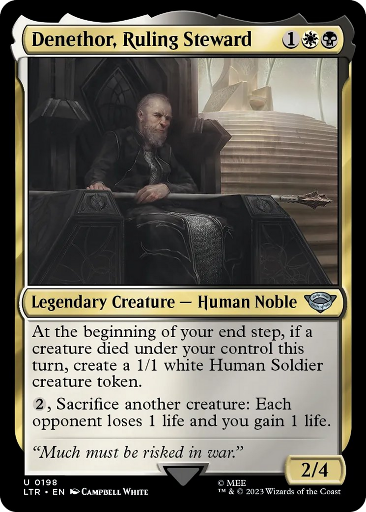 Denethor, Ruling Steward [The Lord of the Rings: Tales of Middle-Earth] | Magic Magpie