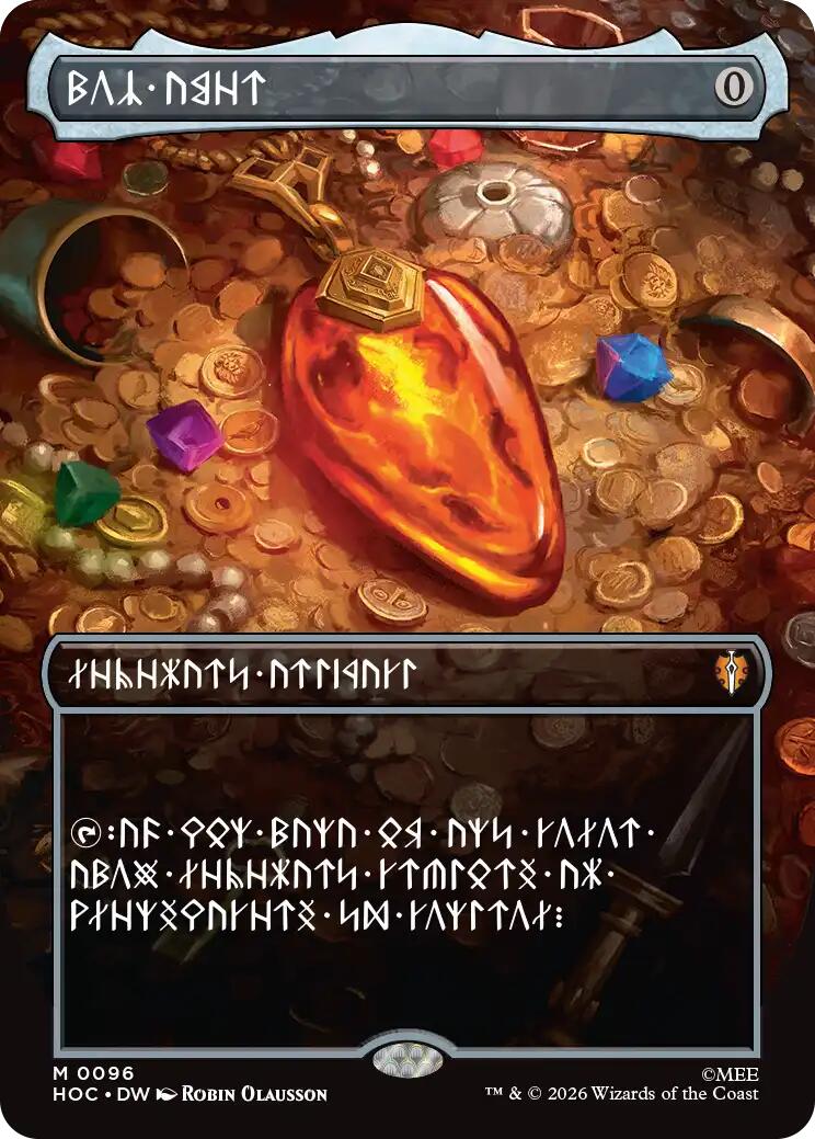 Mox Amber (Borderless) [The Hobbit: Eternal-Legal] | Magic Magpie