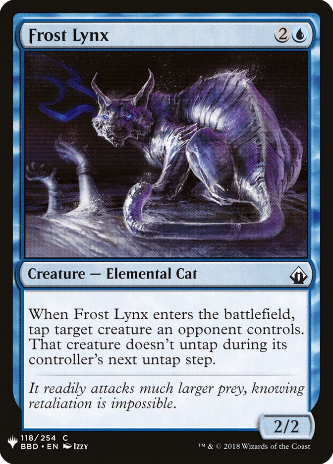 Frost Lynx [Mystery Booster] | Magic Magpie