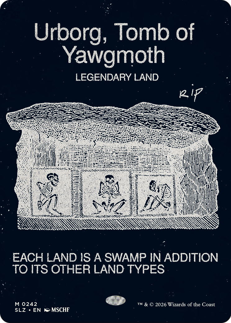 Urborg, Tomb of Yawgmoth (0242) [Secret Lair x MSCHF: The Zeta Set] | Magic Magpie