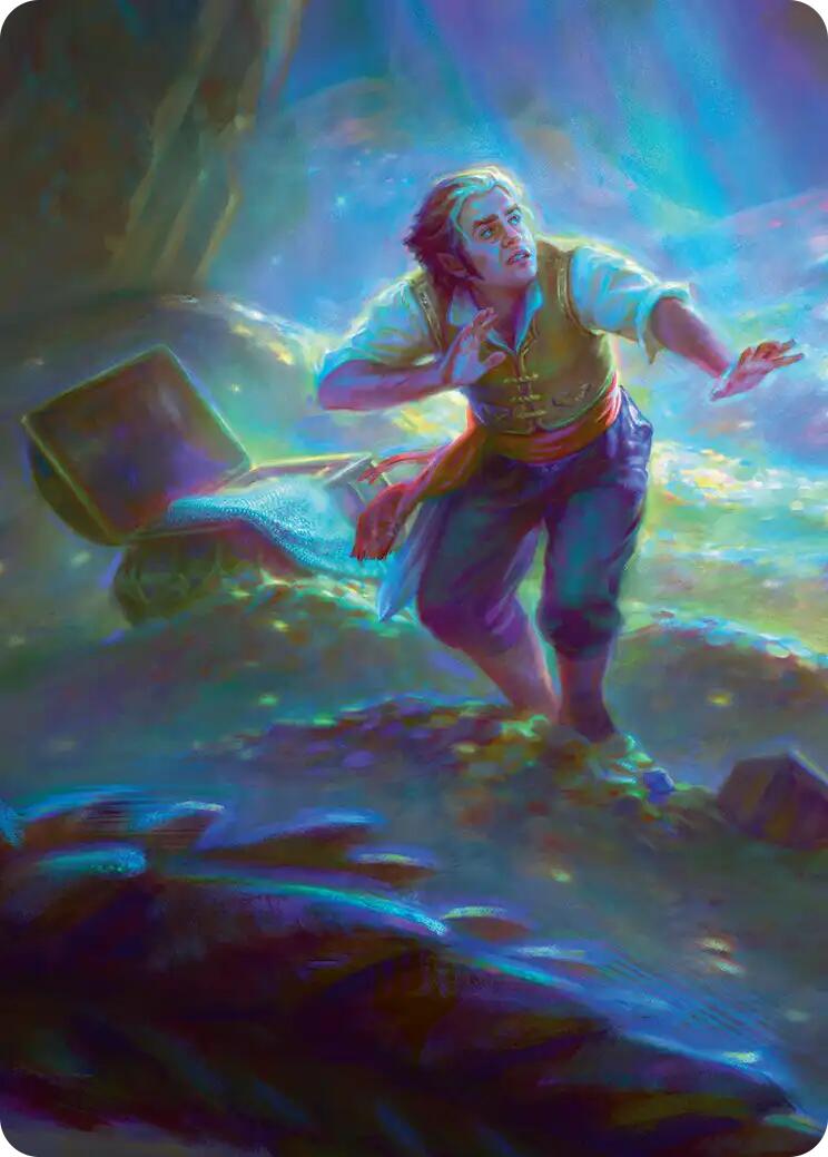 Bilbo's Burglaring Art Card (10/12) [The Hobbit Art Series] | Magic Magpie
