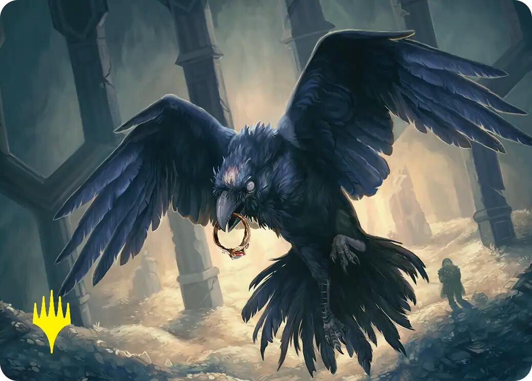 Most Decrepit Old Bird Art Card (Gold-Stamped) [The Hobbit Art Series] | Magic Magpie