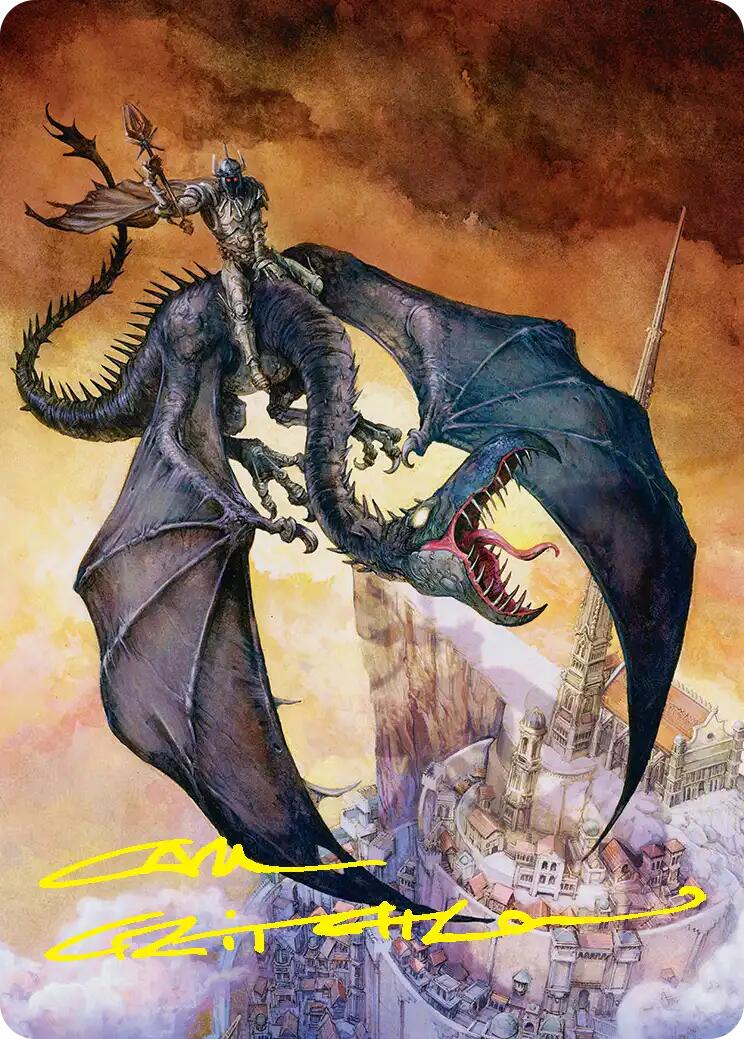 Witch-king, Bringer of Ruin Art Card (Gold-Stamped Signature) [The Hobbit Art Series] | Magic Magpie