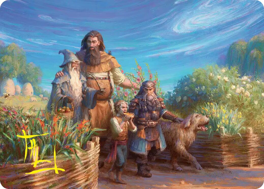 Beorn's Hospitality Art Card (Gold-Stamped Signature) [The Hobbit Art Series] | Magic Magpie