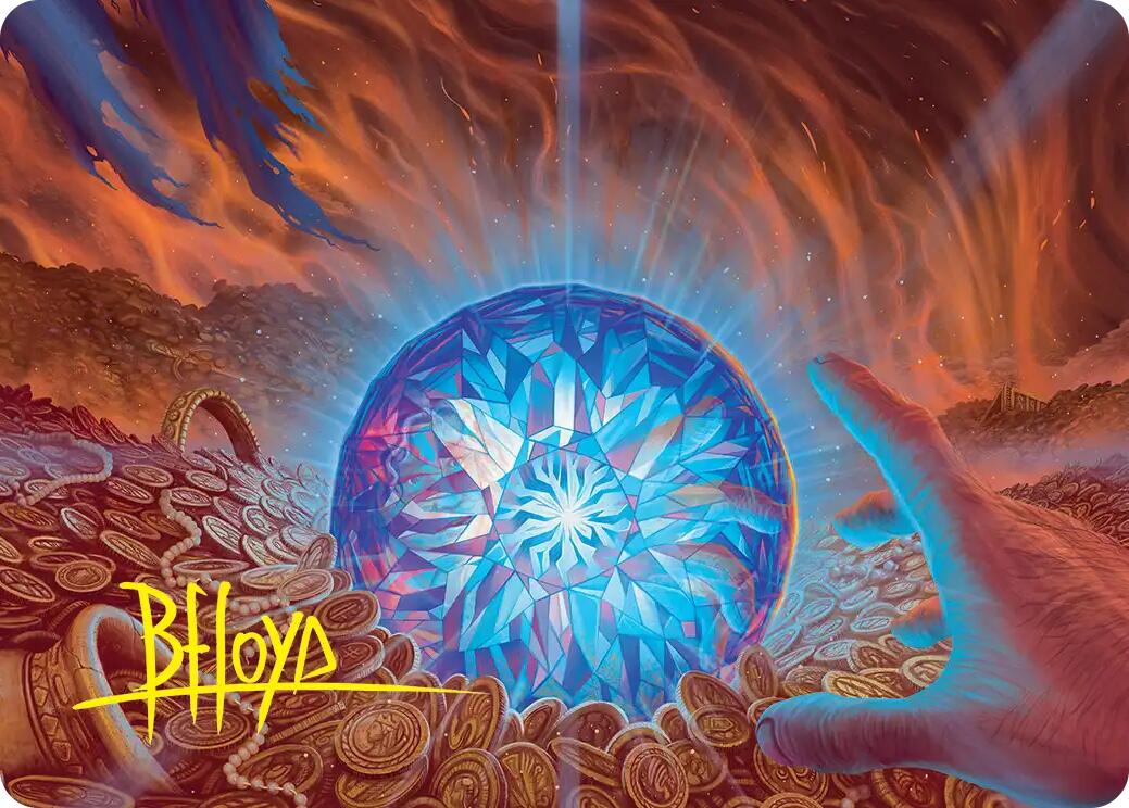 The Arkenstone Art Card (Gold-Stamped Signature) [The Hobbit Art Series] | Magic Magpie
