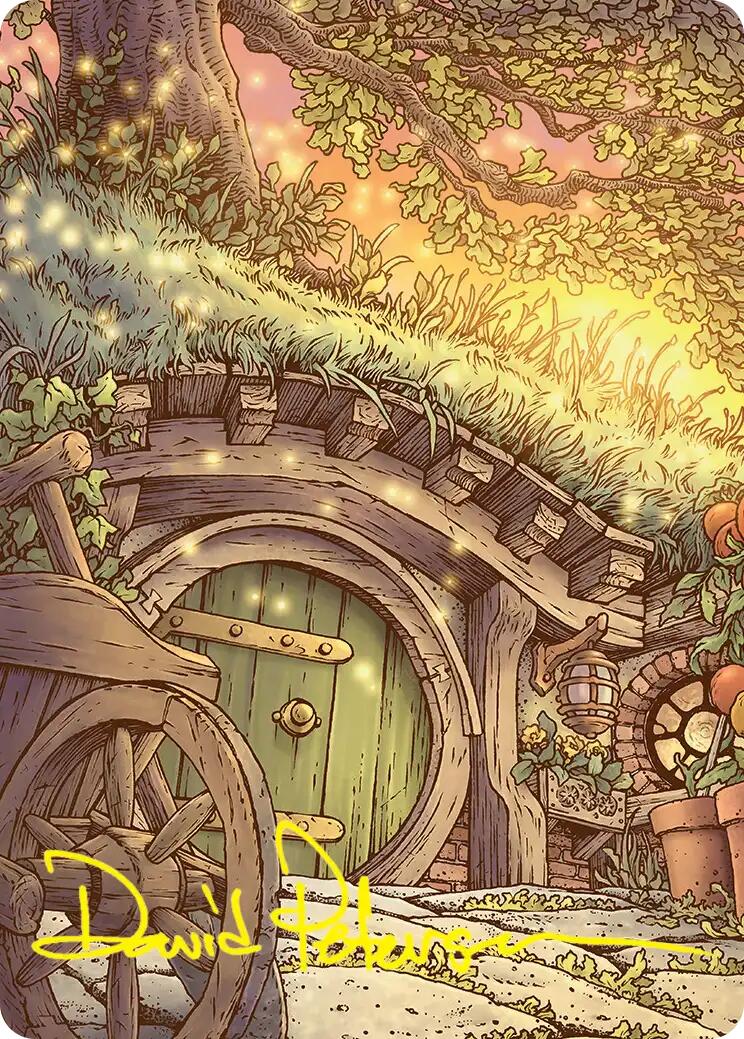 Plains (Summer) Art Card (Gold-Stamped Signature) [The Hobbit Art Series] | Magic Magpie