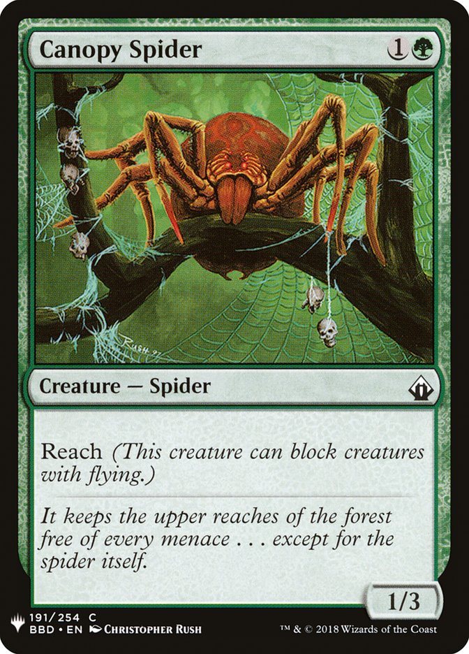 Canopy Spider [Mystery Booster] | Magic Magpie
