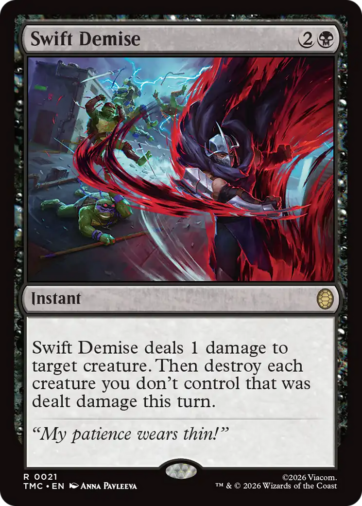 Swift Demise [Teenage Mutant Ninja Turtles Commander] | Magic Magpie