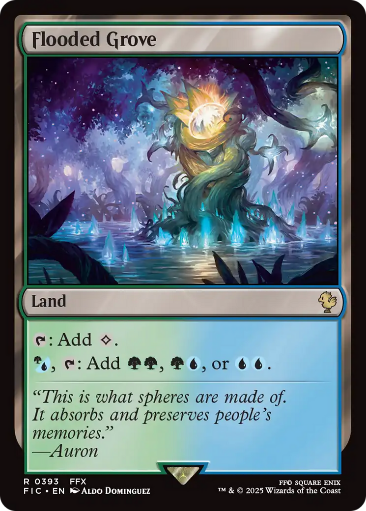 Flooded Grove [FINAL FANTASY Commander] | Magic Magpie