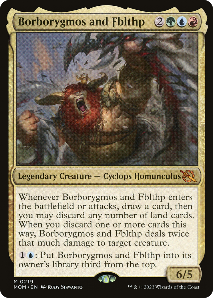 Borborygmos and Fblthp [March of the Machine] | Magic Magpie