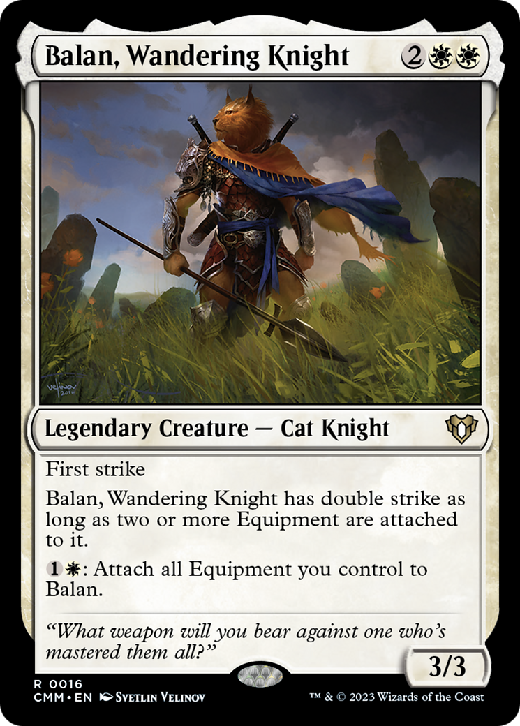 Balan, Wandering Knight [Commander Masters] | Magic Magpie