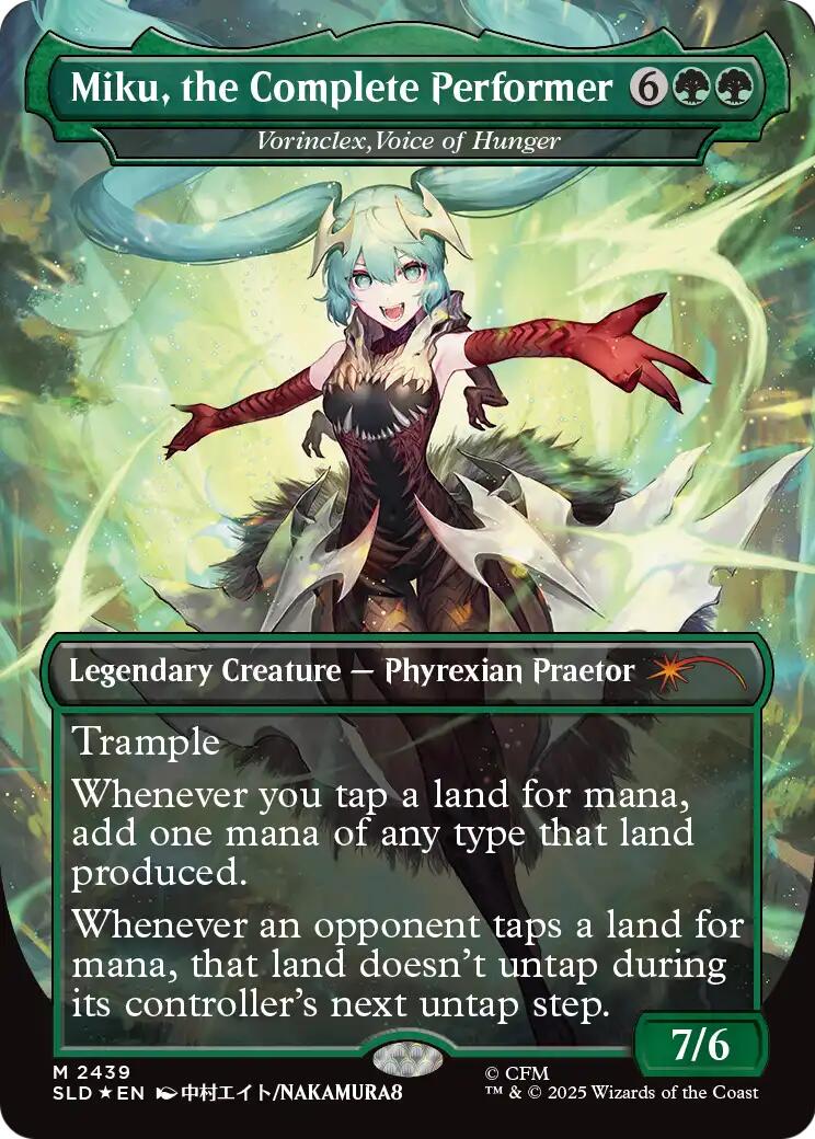 Miku, the Complete Performer - Vorinclex, Voice of Hunger [Secret Lair Drop Series] | Magic Magpie