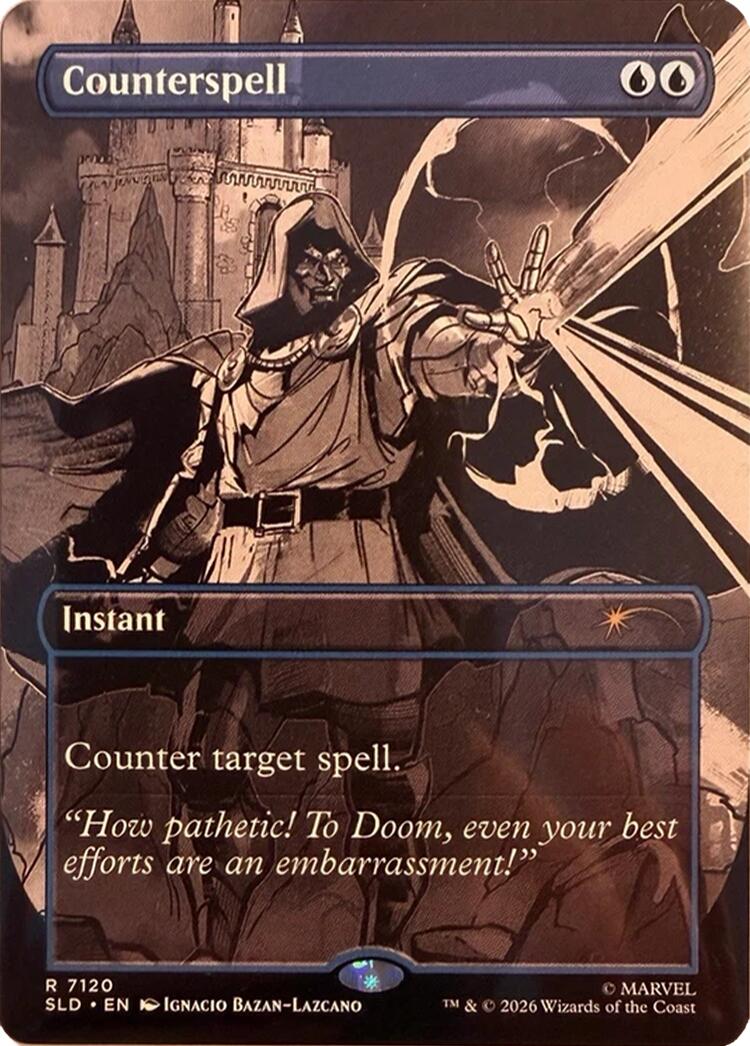 Counterspell (7120) [Secret Lair Drop Series] | Magic Magpie