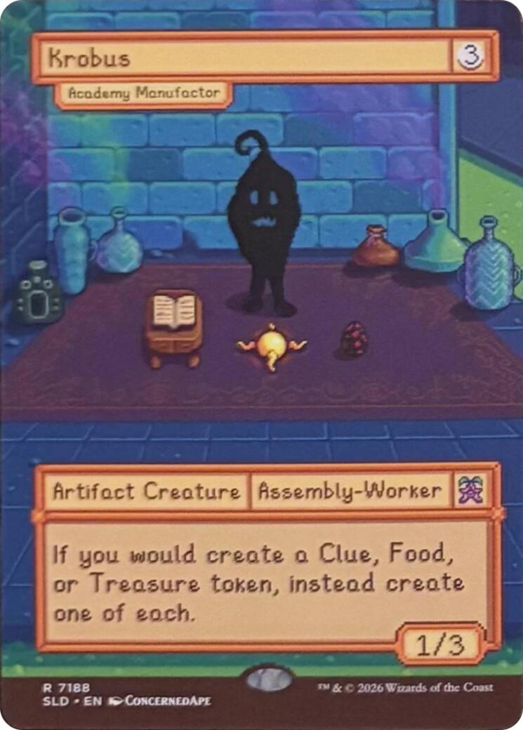 Krobus - Academy Manufactor [Secret Lair Drop Series] | Magic Magpie