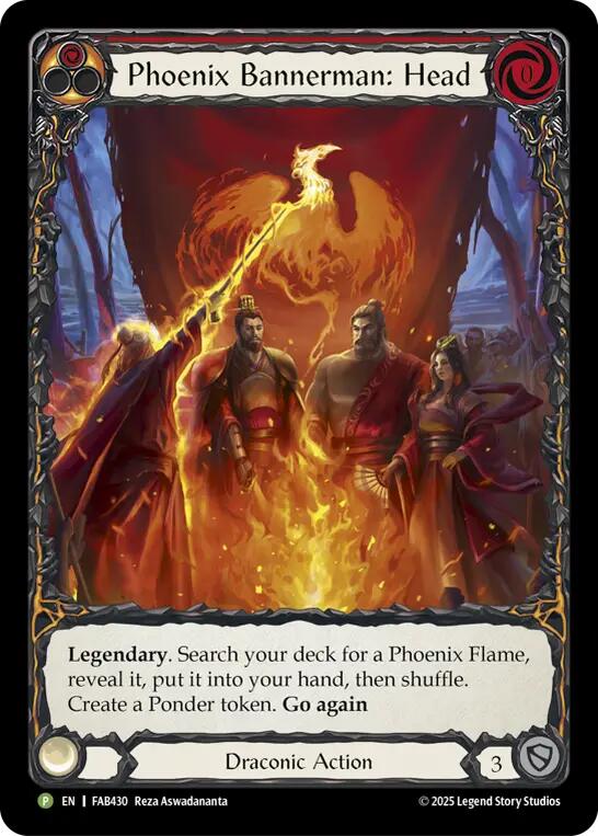 Phoenix Bannerman: Head [FAB430] (Promo)  Cold Foil | Magic Magpie