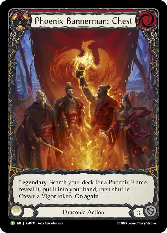 Phoenix Bannerman: Chest [FAB431] (Promo)  Cold Foil | Magic Magpie