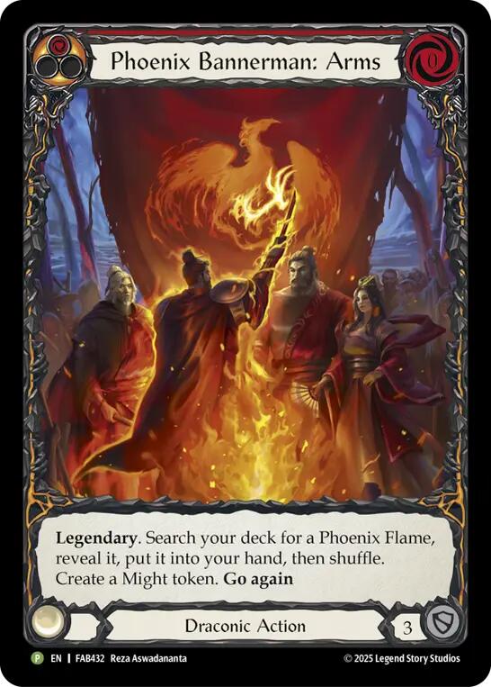 Phoenix Bannerman: Arms [FAB432] (Promo)  Cold Foil | Magic Magpie