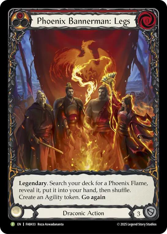 Phoenix Bannerman: Legs [FAB433] (Promo)  Cold Foil | Magic Magpie