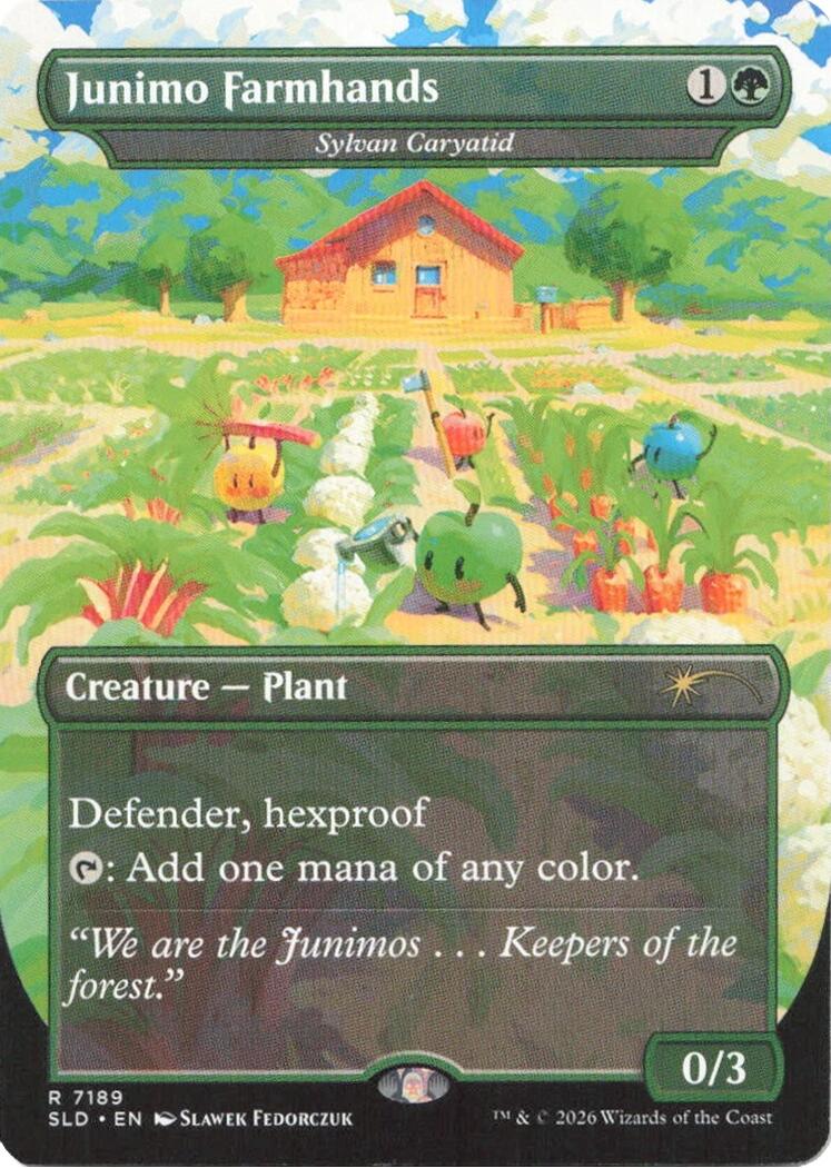 Junimo Farmhands - Sylvan Caryatid [Secret Lair Drop Series] | Magic Magpie