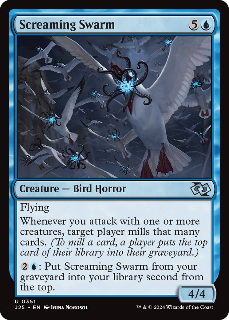 Screaming Swarm [Foundations Jumpstart] | Magic Magpie