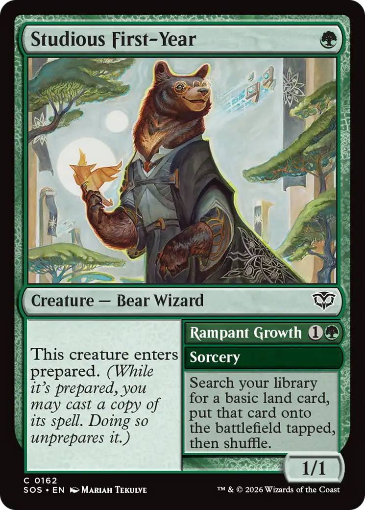 Studious First-Year [Secrets of Strixhaven] | Magic Magpie