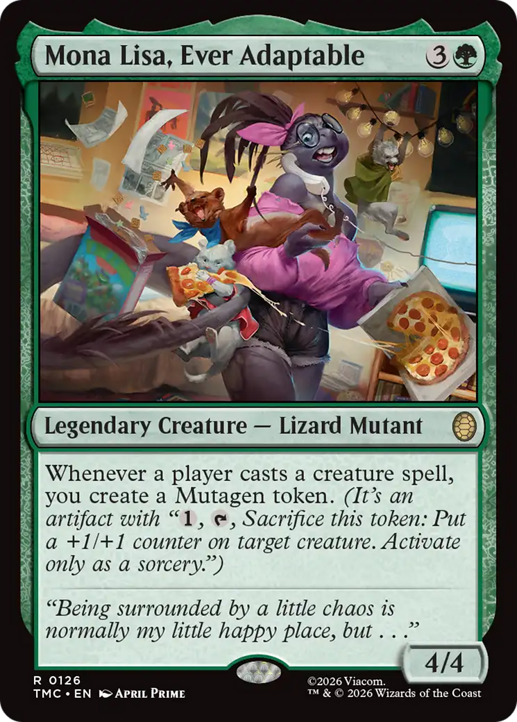 Mona Lisa, Ever Adaptable [Teenage Mutant Ninja Turtles Commander] | Magic Magpie