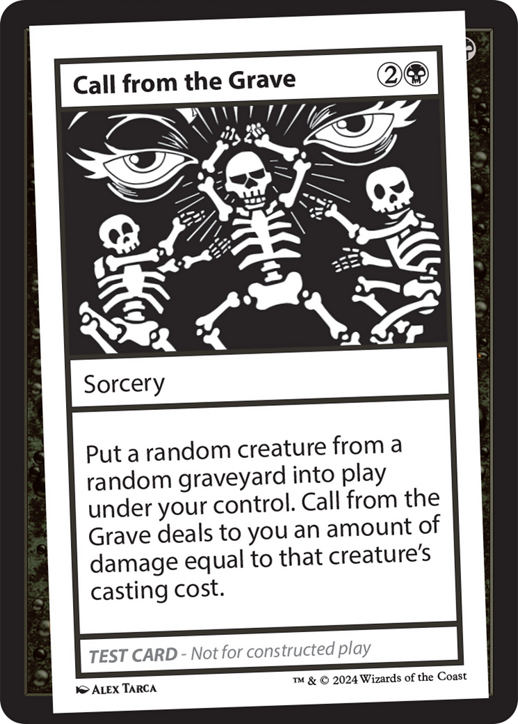 Call from the Grave [Mystery Booster 2 Playtest Cards] | Magic Magpie