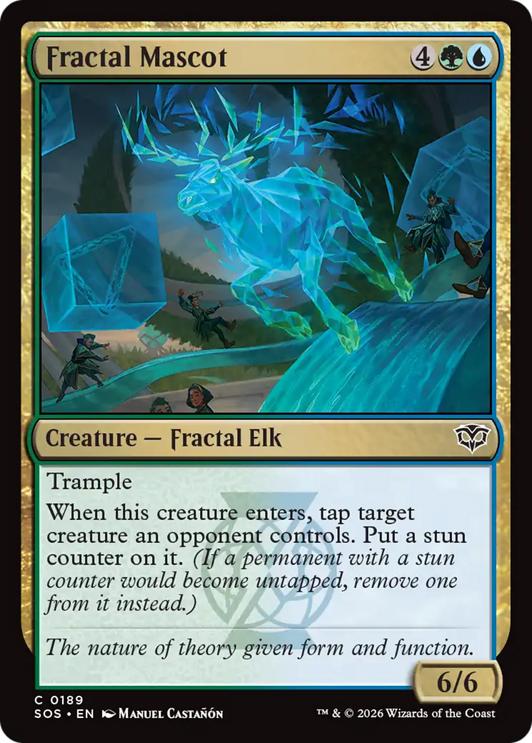 Fractal Mascot [Secrets of Strixhaven] | Magic Magpie