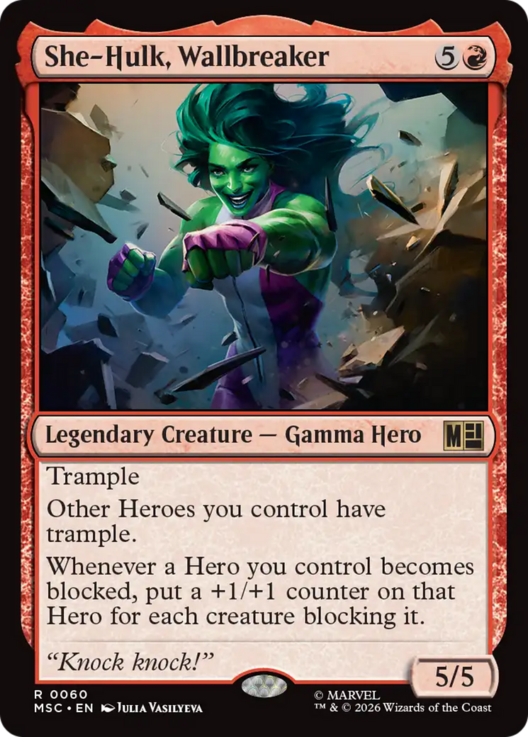 She-Hulk, Wallbreaker [Marvel Super Heroes Commander] | Magic Magpie