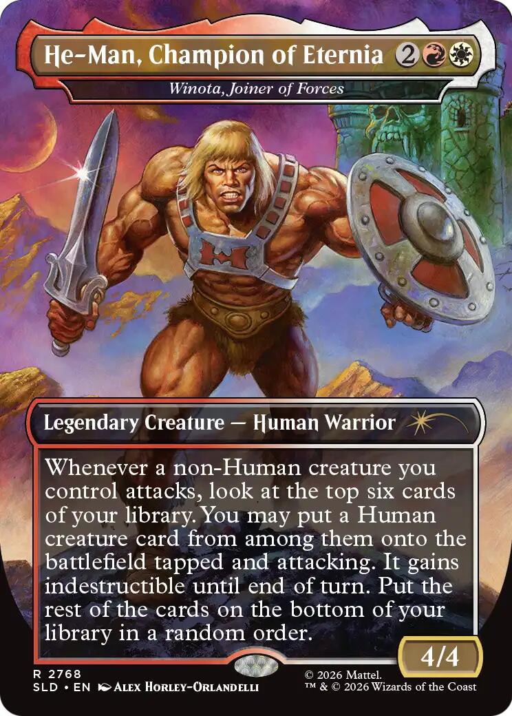 He-Man, Champion of Eternia - Winota, Joiner of Forces [Secret Lair Drop Series] | Magic Magpie