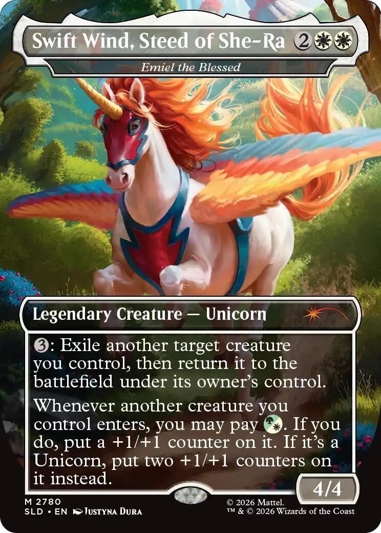 Swift Wind, Steed of She-Ra - Emiel the Blessed [Secret Lair Drop Series] | Magic Magpie