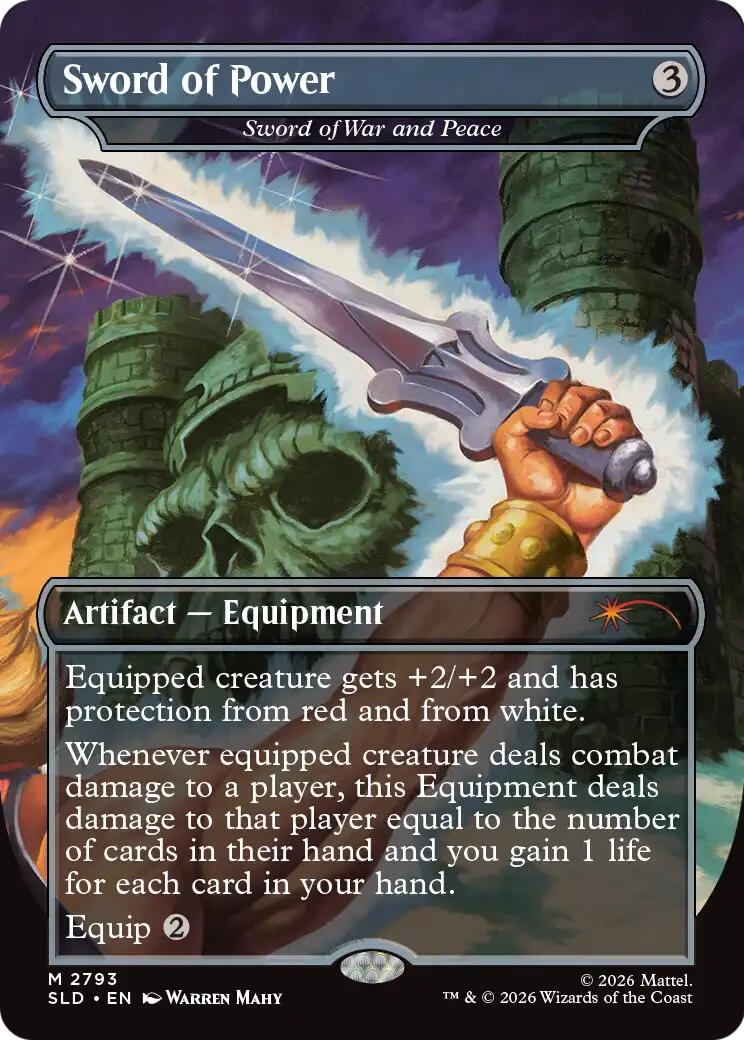 Sword of Power - Sword of War and Peace [Secret Lair Drop Series] | Magic Magpie