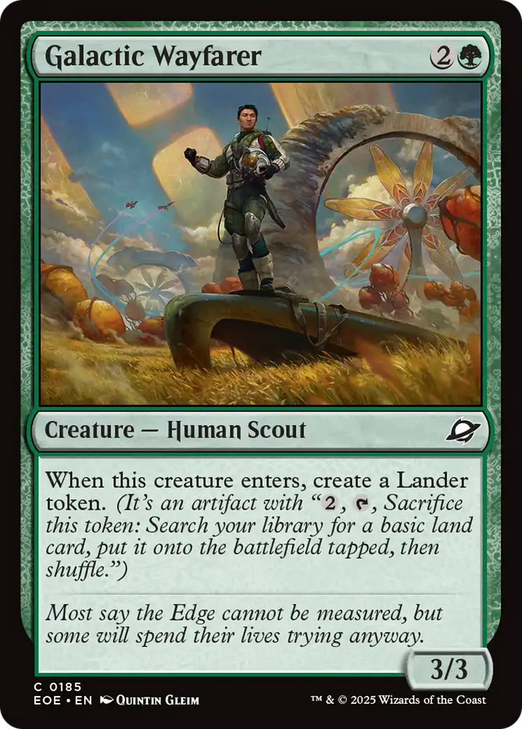 Galactic Wayfarer [Edge of Eternities] | Magic Magpie