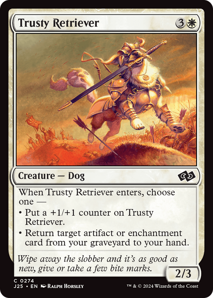 Trusty Retriever [Foundations Jumpstart] | Magic Magpie